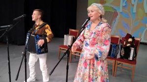 Песня "Наши русские блины" исп. Светлана Калачёва и Никита Ронжин! автор А.Ганичев