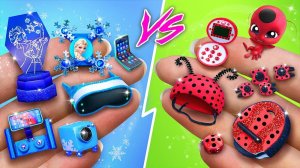 Миниатюрные гаджеты для кукол ЛОЛ ОМГ - 10 идей