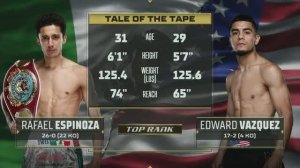 Бокс | Рафаэль Эспиноза vs Эдвард Васкес | Fatal Fury: City of the Wolves