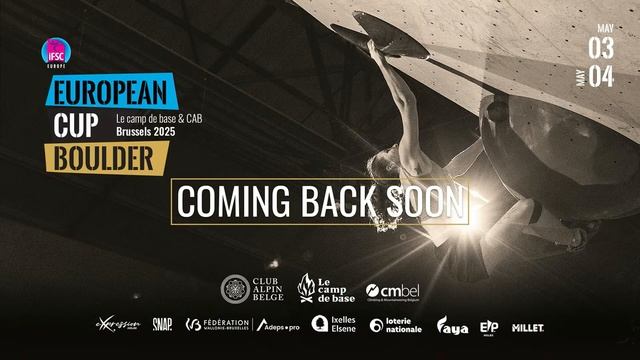 IFSC Europe Cup Brussels 2025 - Boulder Finals