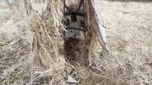 Скрадок-засидка ПФ Берег. Обзор на охоте.