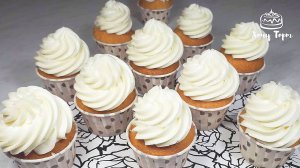 🎉 СМЕТАННЫЙ КРЕМ-ЧИЗ С ЖЕЛАТИНОМ: устойчивый, лёгкий и подходит даже для шапочек на капкейках 💫