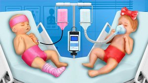 Миниатюрная больница - 10 идей для Барби