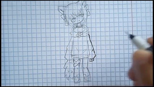 Туториал по рисованию для начинающих / часть 1 #рисование #девочка смотреть онлайн