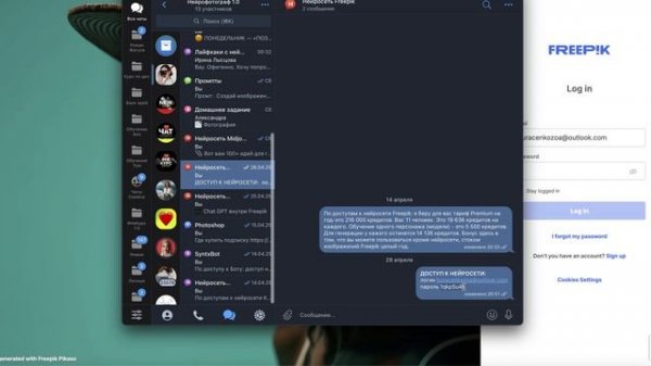 Регистрация во FREEPIK