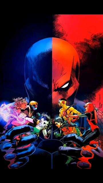 Юные Титаны🔥 DC🦇 Комикс-Клип🎶 №6 #shorts #титаны #dc #супергерои #музыка #комиксы #falloutboy