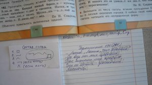Русский язык 4 класс, 2 часть, упр.191 (205), стр.96 (100)