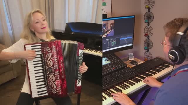 Carlos Gardel - Por una Cabeza, duet with Slava Makovsky / Por una Cabeza, дуэт со Славой Маковским смотреть онлайн