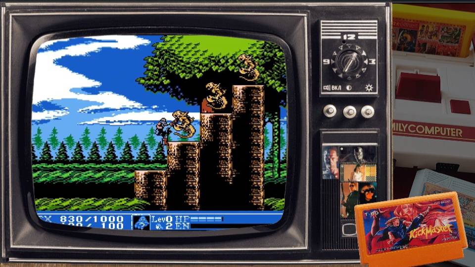 Kickmaster Dendy (Nes, Famicom) полное прохождение игры Кик Мастер на приставке Денди Gameplay смотреть онлайн