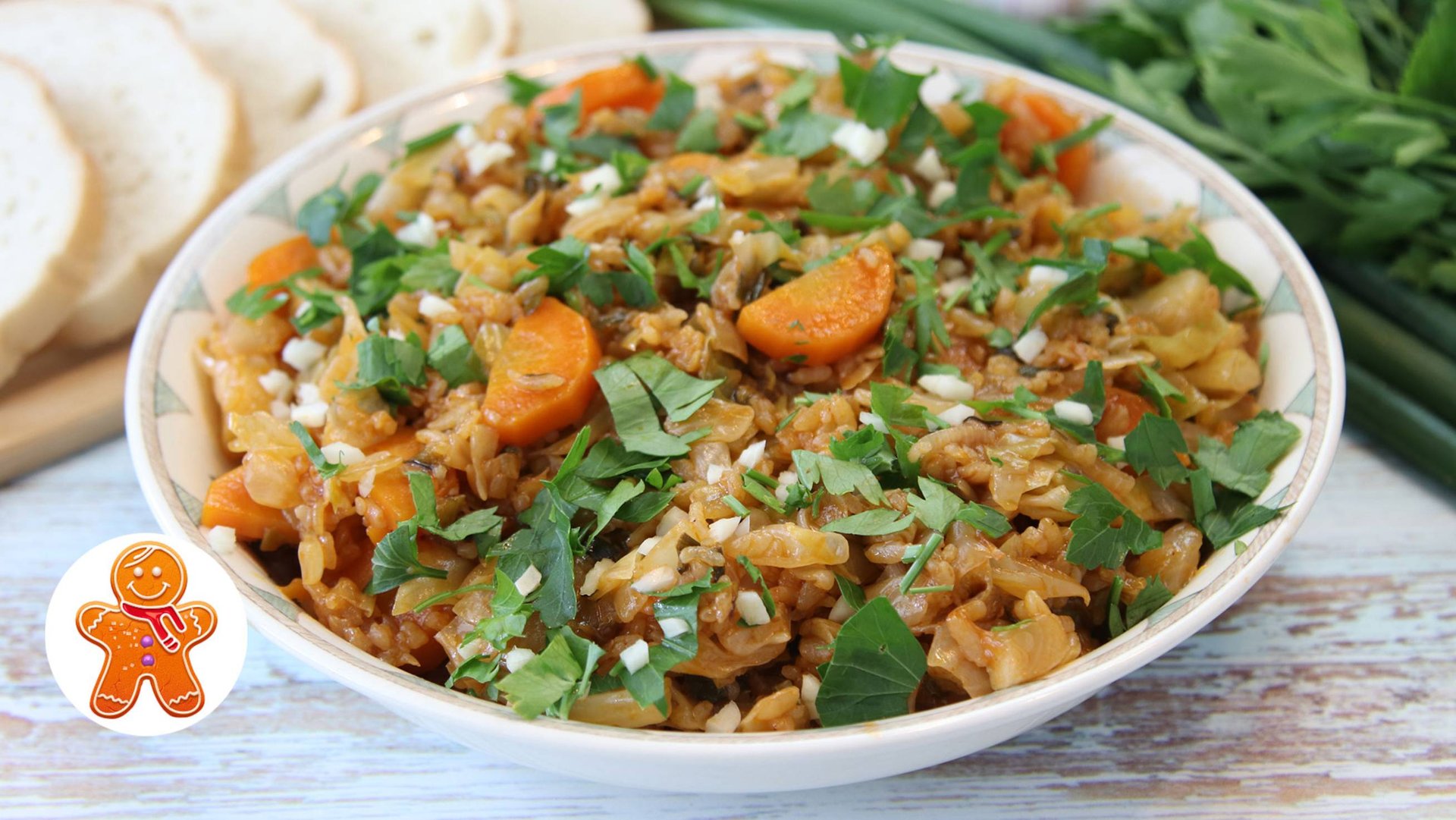 Вкусный обед из молодой капусты ✧ Капуста по-гречески ✧ Лаханоризо