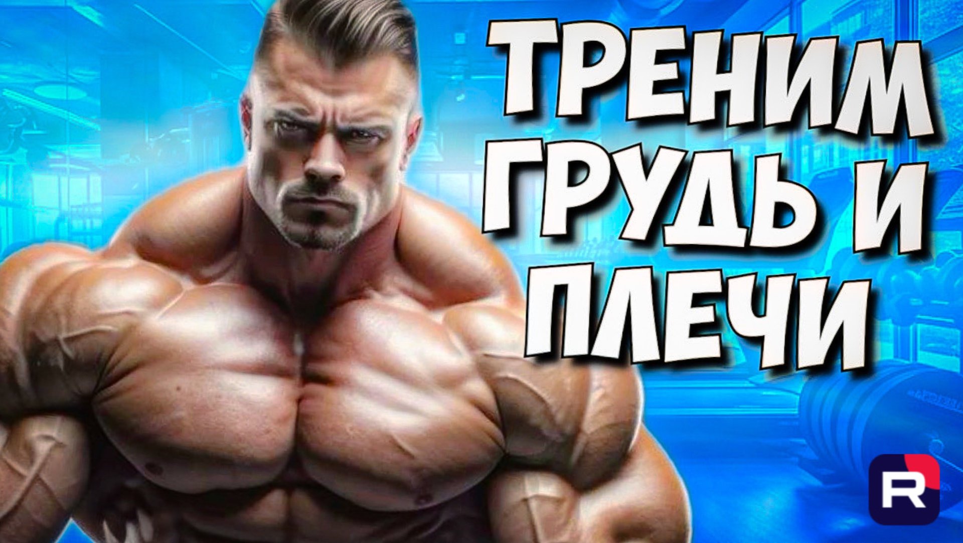 ТОПовая тренировка груди и плеч | Как накачать грудь | Как накачать плечи смотреть онлайн