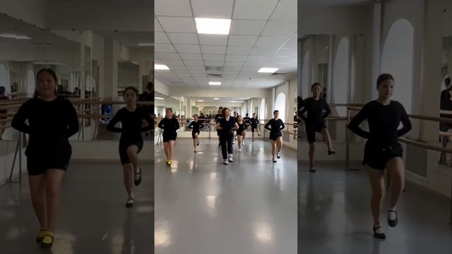 Урок хореографии преподавателя  Аскизской ДШИ