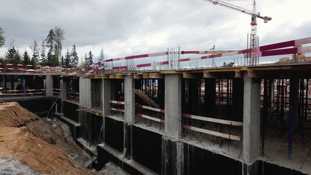 ЖК «Аникеевский» — съёмка с воздуха апрель 2025 смотреть онлайн