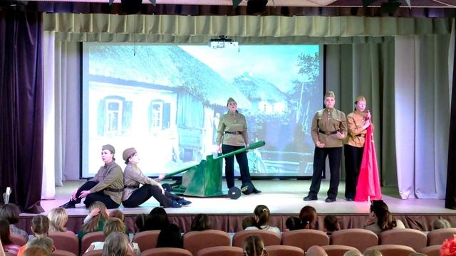 Инсценировка "Баллада о зенитчицах" Конкурс инсценированной песни педагогических коллективов. смотреть онлайн