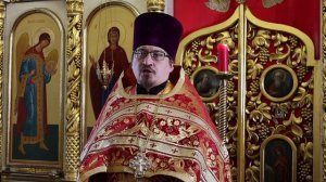 Проповедь протоиерея Сергия Пушкова  в Неделю святых жен мироносиц  04.05.2025г