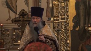 Проповедь протоиерея Артемия Владимирова в Неделю святых жён-мироносиц. На Всенощной. 030525.