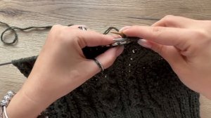 Жгут из 2-х лицевых петель