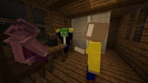 Сарай кокодлук баба Майнкрафт Лунтик пародия