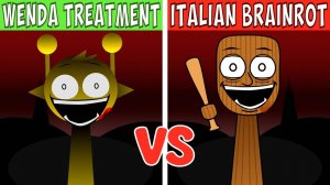 INCREDIBOX SPRUNKI 😄 | WENDA TREATMENT VS ITALIAN BRAINROT 😎 | КТО ЖЕ СТАНЕТ ПОБЕДИТЕЛЕМ??? 🤔