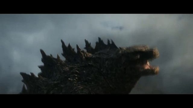 Годзила против Кинконга, но под тему погони из СМЕШАРИКОВ