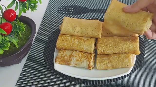 Получается с первого раза🔥🔥 Блины на кефире🔥🔥 Идеальный рецепт блинчиков🔥🔥 #блинынакефире смотреть онлайн