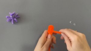 Простая поделка из синельной проволоки. Осьминог свои