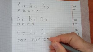 Английское письмо 2. Буквы А, N, C, P, T.  Закрытый слог   Транскрипция Произношение Правила чтения