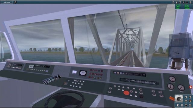 Trainz 12 Поїздка на електричці ЕПЛ-9Т(002) по маршруту Киев Петрівка(Почайна)-Троєщина(1) смотреть онлайн