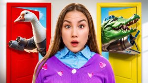 КРАСНАЯ или ЖЕЛТАЯ ДВЕРЬ в ШКОЛЕ БРЕЙНРОТОВ с ТУНГ ТУНГ ТУНГ САХУР !