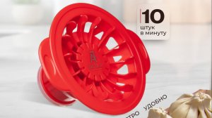 Рецепт для лепки хинкали, тестораскатка AKITAJP "Лазанья" 180мм, хинкальница Khinkali Maker forHome