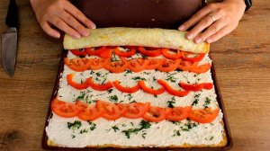 Такой РУЛЕТ вы Наверняка ещё не Пробовали! Вкуснейший Рулет из Кабачков. Просто, Быстро, Вкусно