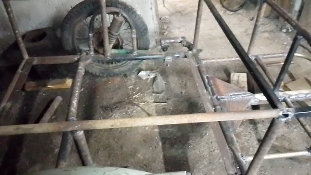 сварил каркас телеги к мотоблоку смотреть онлайн