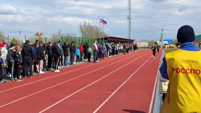 Традиционная легкоатлетическая эстафета на приз районной газеты «Сельская новь» смотреть онлайн