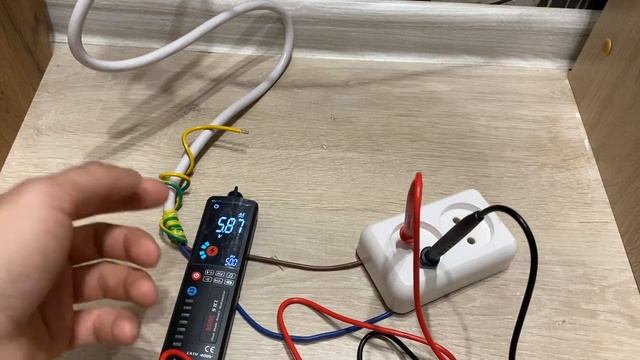 Проверка напряжения таймера розеточного FinePower ST-A0120