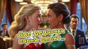 Две девчонки парня делят - Веселая песня. Хит 2025 #АлексЧ