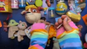 Распаковка игрушек загадочные сюрпризы ASMR расслабляющий