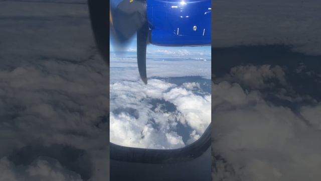 Взлёт, полёт,посадка, Красноярск-Байкит АТР 72. смотреть онлайн