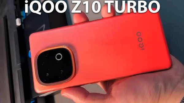iQOO Z10 Turbo первый обзор на русском