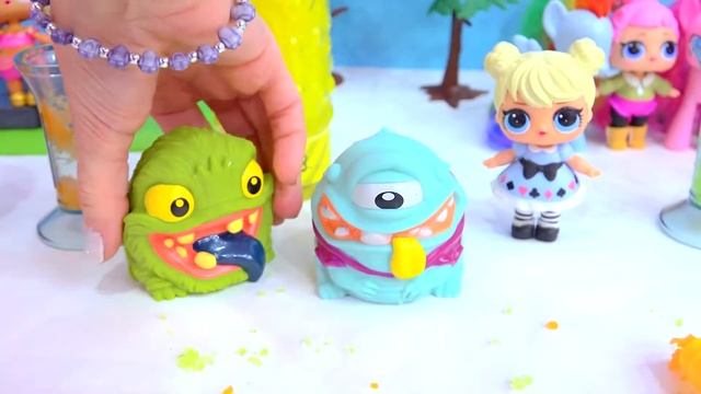 Распаковка ORBEEZ ZOORBEZ MONSTERS. Игрушка с желейными шариками.
