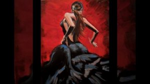 Вечер опустился на город небольшой...