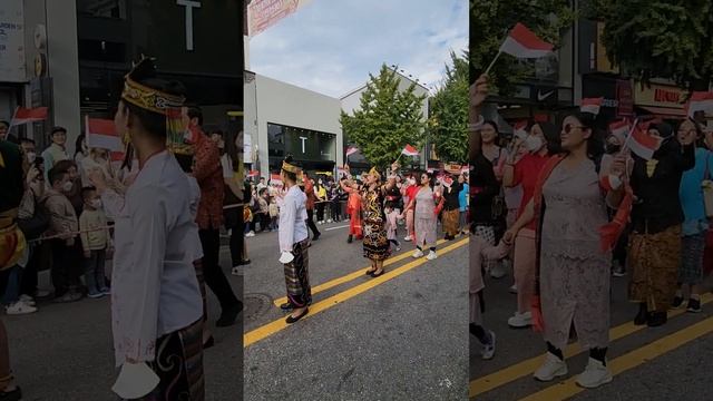 Фестиваль культуры стран Азии, Африки и Латинской Америки. Итэвон, Сеул #itaewon#seoul#korea смотреть онлайн