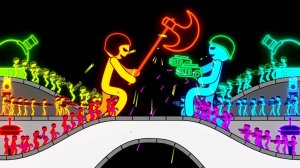 187. Шарики: 3v3 Битва Стикменов | Marble: Ultimate 3v3 Stickman Battle | Кто победит?