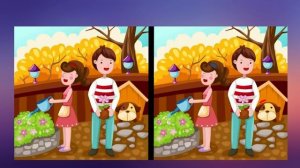 Задание на внимательность. Найди три отличия на картинке.