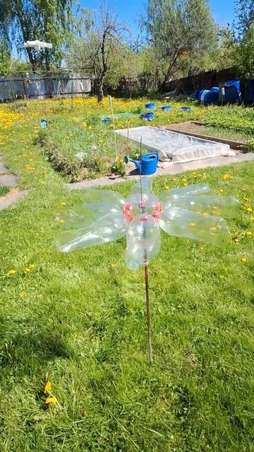 Самоделка приспособление ветряк для огорода своими р? смотреть онлайн