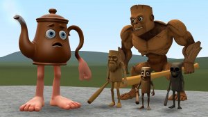 Новый ТА-ТА-ТА-Та САХУР ПРОТИВ всей СЕМЬИ ТУНГ-ТУНГ-Тунг САХУР в Гаррис моде!_1