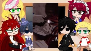 🔯|| Реакция Тёмный дворецкий на тик ток ||🔯