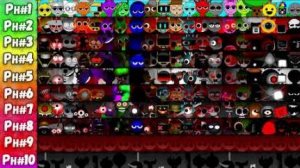 Incredibox Sprunki Фаза 1 до Фазы 10 ｜ Incredibox Sprunki time