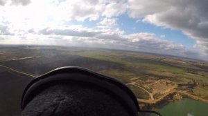 ✈ Афганский заход на посадку - видео из кабины.