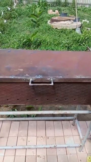 сделал крышку на мангал смотреть онлайн