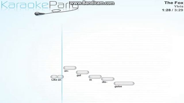 Никита поет The Fox в KaraokeParty! смотреть онлайн